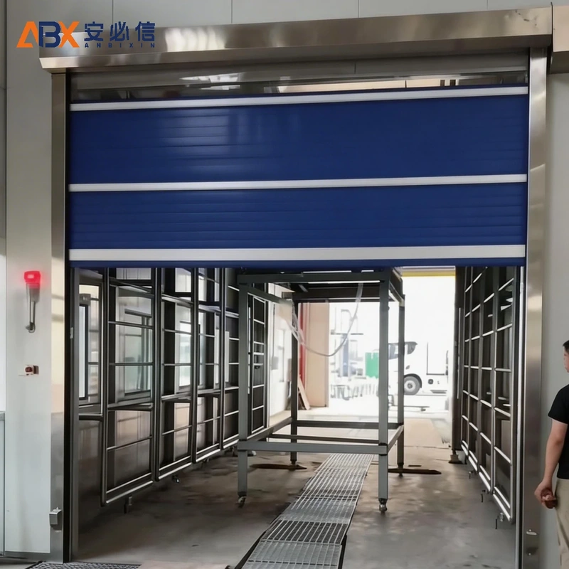 白山市软帘快速门